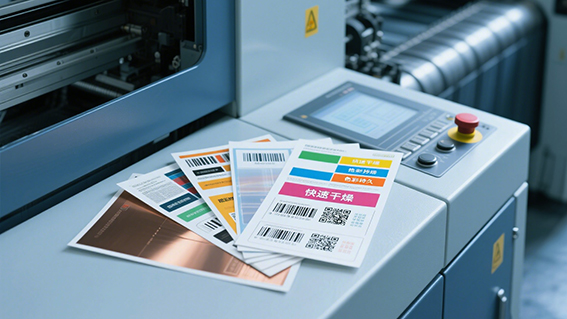 Self-adhesive printing